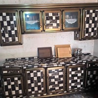 كاونتر ٣ قطع • سنك ضرر بسيط • النجف