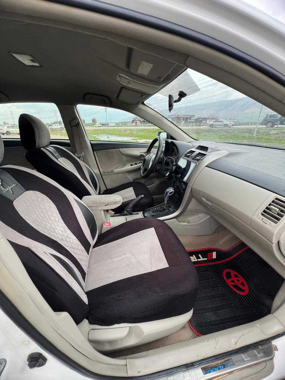 تويوتا كرولا ٢٠١٣ 
مةكينة ١٨ تشبول زينؤ 
رةقةم سةنةوى نوية 
بس صندق صبوغة و نيو جاملغى بشتةوة 
٩٩٠٠٠ هزار رؤشتية
سعر ١٢٥ و مجال 
*********** أربيل, العراق
