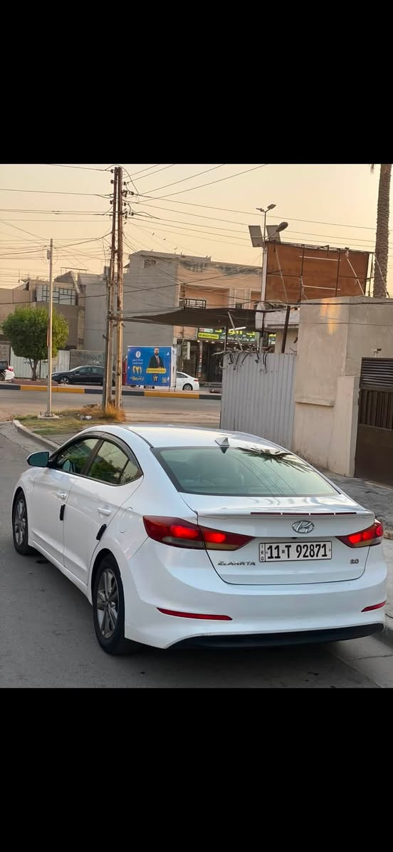سلام عليكم
النترا ٢٠١٨ مواصفات اعتياديه محرك ٢٠٠٠ دوش.   مفتوح مبدل بي گازكيت فقط ومرجعه ستندر لا معلي ولا گاص ومكفول من كلشي

 گير atf

شاشه جبيره كاربلاي رادار جانبي نقطه عمياء تحكمات ستيرن

ماشيه ١٤٤ الف

حادث جاملغ خلفي وصندوك فقط
بيها مكان تكشير بسيط ببداية القماره يم الجامه 

رقمها بغداد الجديد باسمي تخويل مباشر

مكان السياره بغداد حي الجامعه او العامريه

السعر ١٢٢ وبي مجال للعمله

***********
