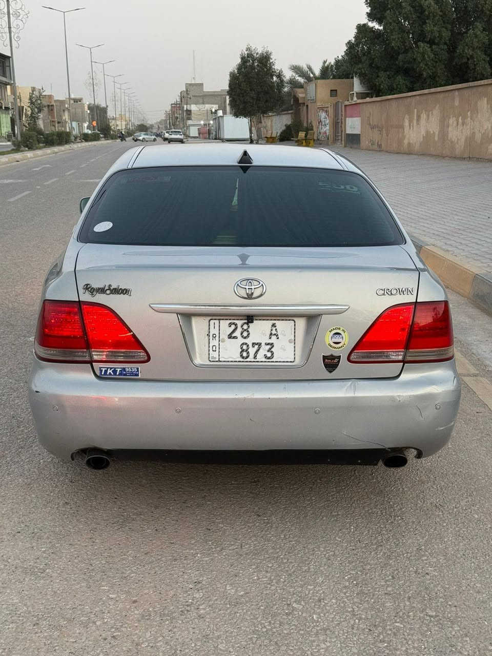 السلام عليكم
#كراون_شاهينه
 للبيع موديل 2004  
رقم نجف دولي
مشروع وطني وتحويل مباشر شرط المداور
 السياره مكفوله كفاله عامه من كصه ونقل الجثه  والرسميات السياره جديده 
ارقام انكليزي  
السياره شاصي82 
كير 6نمر 
بصمه
ترحيب 
غرفه  بيجي
لايت دوار 
كشنات  كهربائي تبريد  بالكشنات سبلت شغال تحكم ستيرن برده خلفيه 
تحوير النجف فوك وجوه
السعر 128وبيها مجال قليل كربلاء شراي يخابر وخادم بيع فقط
***********
