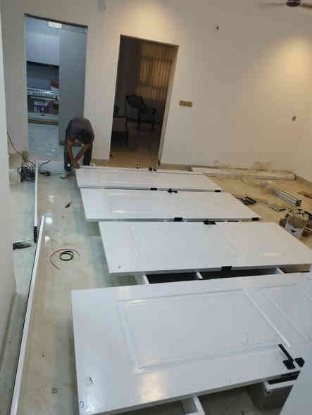 عروض تنافسية لفترة محدودة 🔥 ((وعروض خاصة لاصحاب الكميات الكبيرة والفنادق والحسينيات ))
((ابواب شمالية))
سعر الباب 210*100 حشوة داخلية خلية كرتونية 170 الف
سعر الباب 210*100حشوة داخلية فوم 180الف
سعر الباب 240*100حشوة داخلية خلية كرتونية 215 الف
سعر الباب 240*100حشوة داخلية فوم 225 الف
سعر الباب 250*100 230 الف مع الجام
سعر الباب 300*100 245الف مع الجام 

سعر الباب الصيني من 260 الى 300 ضمان خمس سنوات

ابواب تكون ضد للماء 💦 ومقاوم للاتربة ومقاومة للتأكل (الارطة ) ضمان فعلي ذات ميزة مقاوم للنار🔥 90 دقيقة 
 
للاتصال على ☎️ او واتساب 📲***********
