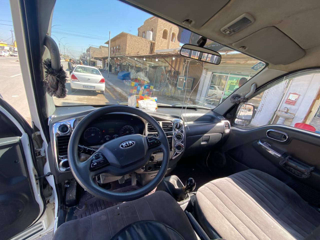 السلام عليكم لبيع كيا حمل فحل مكفول كير محرك صدر تبريد تخم تاير  شاصي كله جديد سياره مكفوله بس صارت بيها دخه باب سايق غير هاي مابيها كله عل وضع شركه اتصال *********** مكان سياره تكريت القادسيه
