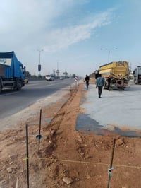 تنفيذ كافة الأعمال المدنيه والمساحیه بكوادر متخصصة  المساح عماد الجبور...