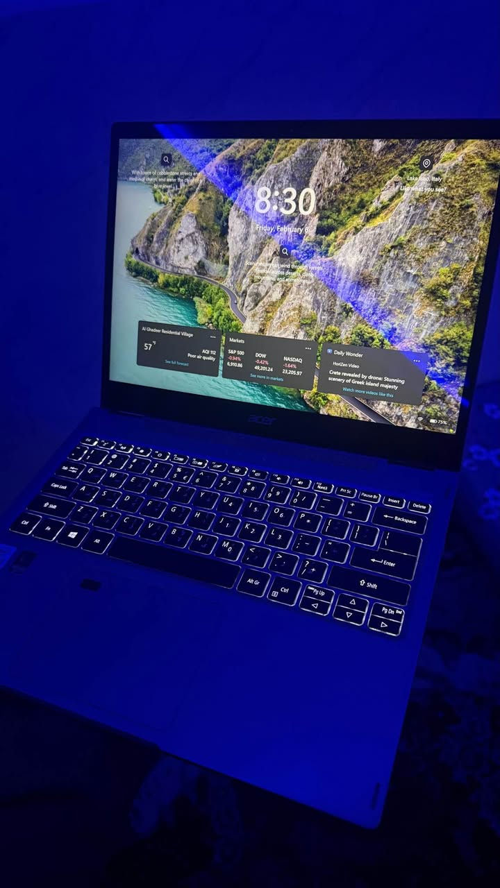 لابتوب acer spin 5
المواصفات 
المعالج- intel ci7 جيل عاشر 
رام-     16
ذاكرة - 500 g m.2
شاشة 2k 60 hz
فول موصفات لمس قلاب بلوتوث بصمة منافذ تايب سي hdmi usb قلم كامره عربي انكليزي اضاءة بالكيبورد وبعد موصفات هواي 🖍️ملاحظة ( فقط القلم ضايع ) يوصلك اللابتوب مع شاحنته
متوفر توصيل النجف, العراق


**إذا كنت صاحب هذا الإعلان وتريد حذفه لأي سبب، رجاءا أرسل رسالة إلى الدعم الفني**