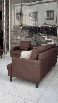 ٨ مقاعد • قماش كتان • اربيل زانكو