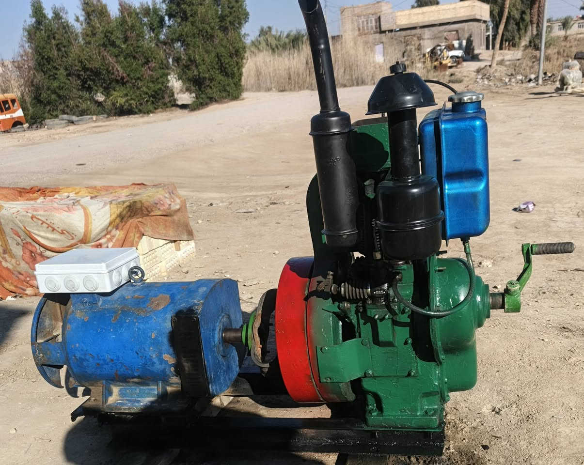 للبيع مولده هندي 10 حصان مع راس توليد7ونص كيفي ملف نحاس 100% مولده جديده معنى الكلمه مكاني طريق كربلاء نجف عمود 350 شرط الشغل على الضمان اتصال على هذا الرقم غير اتواجد على الفيس***********
