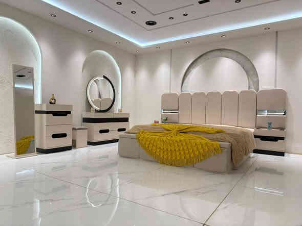 *تم وصول موديل دياز*

*10 قطع*  
    

كنتور وملحق 340سم 
ارتفاع 220سم 

✅ الشازلونه مخزن  
 السرير مخزن سيبايه 
✅ اناره بل سرير 
✅ المصنع الأصلي
✅ اناره بل ميز تواليت 
  سجج ثلاثيه 
 

        السعر 👈  مليون  و   490  الف دينار☀
يشمل شد ونقل🚛 مجاني داخل الرمادي الحبيبه 
للحجز☎  ***********  واتس
