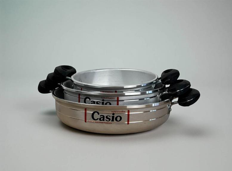 إذا تريد سيت عملي يخدمك بكل الطبخات 🔥
سيت طاوات كاسيو 3 قطع بمقاسات مختلفة
مناسبة للقلي والطبخ اليومي
ألمنيوم متين وتوزيع حرارة ممتاز
مقابض جانبية مريحة وثابتة
خفيفة وسهلة الاستخدام
اختيار مثالي لكل مطبخ


**إذا كنت صاحب هذا الإعلان وتريد حذفه لأي سبب، رجاءا أرسل رسالة إلى الدعم الفني**