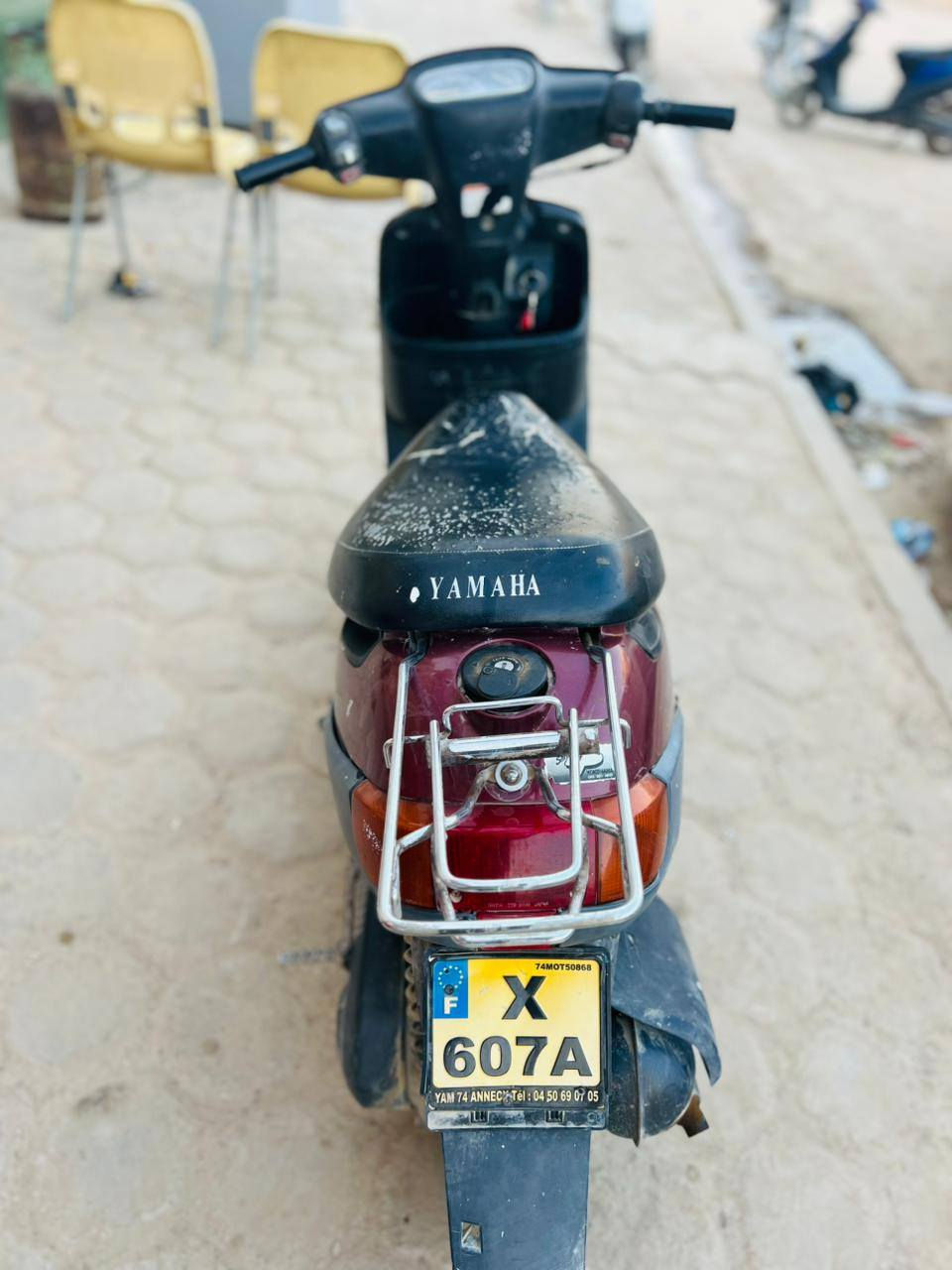 السلام عليكم
دراجه بطه للبيع كامله من كلشي محرك ابلاد نقصه بس باتري  الدراجه نكره وحده 
السعر 350وبيه مجال  
مكاني كربلاء اطوريج ام الهواى  
رقمي ***********
