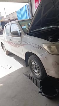 من اعمالنا .... بيك اب تويوتا هايلوكس ٢٠١٤ السياره كان كلوب اويل بم ير...