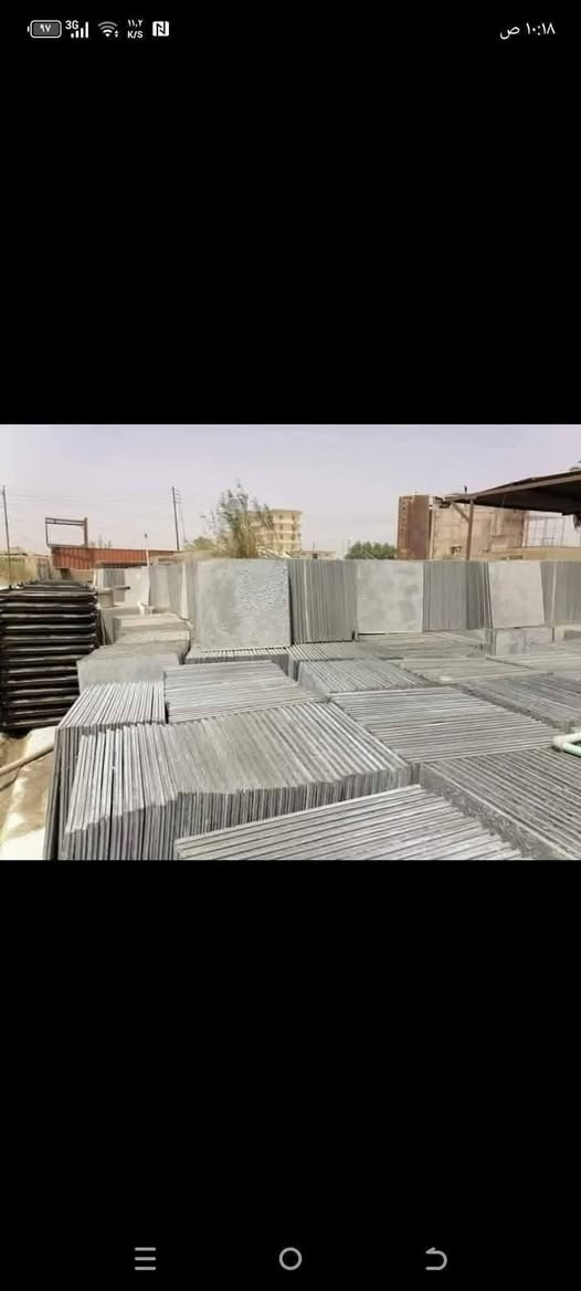 سلام عليكم. يوجد لدينا مصاطب......وسنادين......ويوجد لدينا #الاشتايكر   ..
يتوفر شتايكر سطح 80×80 
ويتوفر شتايكر 60×40
ويتوفر لدينا الملون السداسي 
ويتوفر لدينا #البلوك 
ويتوفر لدينا #رصيف                           عنوان بغداد الكماليه  رقم الحجز
ويتوفر لدينا #السواقي 
ويتوفر لدينا #المقرنص 
ويتوفر لدينا #المصاطب                                        ***********بيه واتساب
ويتوفر لدينا #السنادين
ويتوفر لدينا #لاين مال حدائق
ويتوفر لدينا #الكاشي ......الموزاييك .....والمرمر
للاستفسار او الحجر #واتساب ***********
