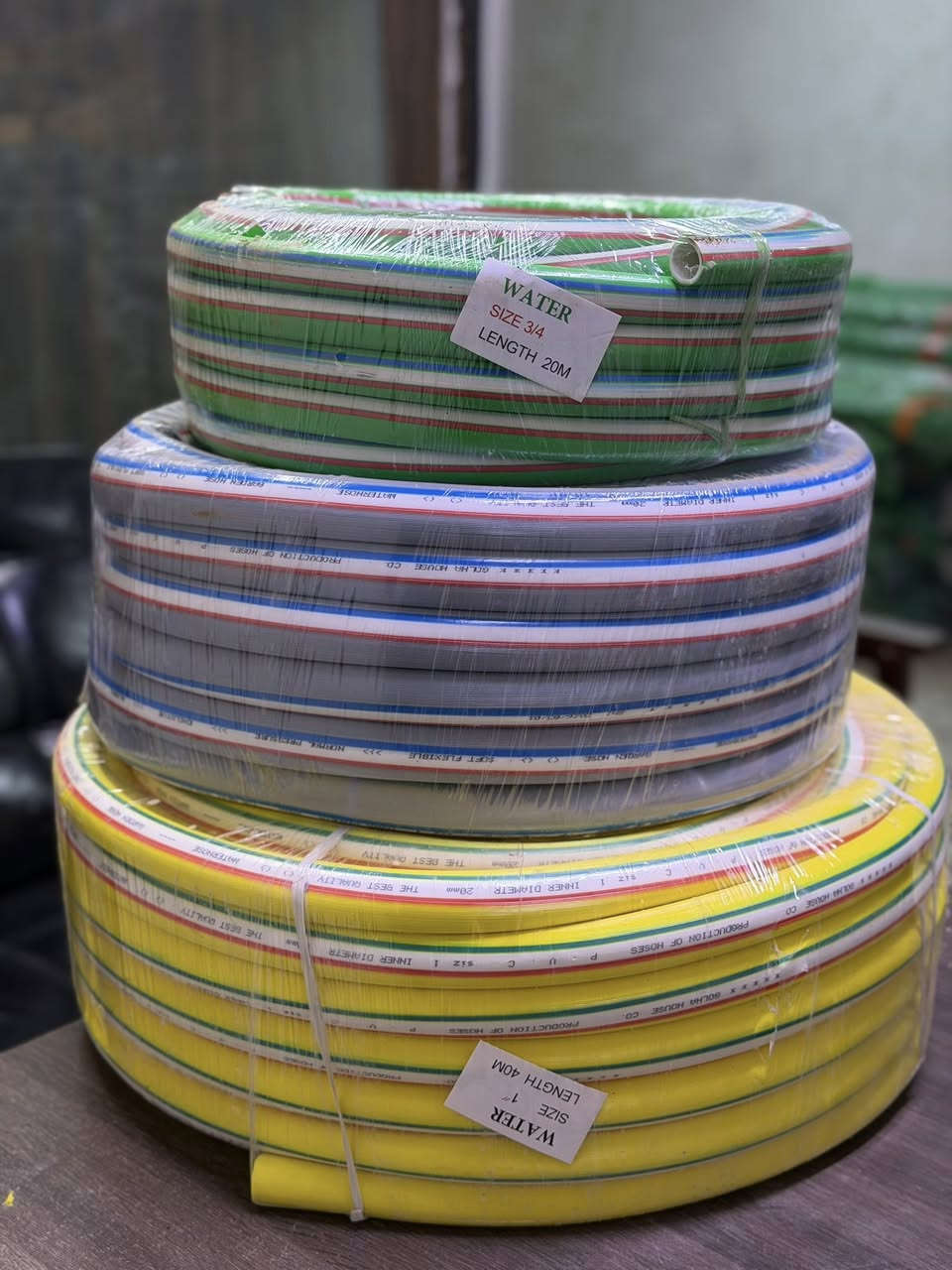 السـلام عليكم ….
تعــلن شـركة الغـدير عـن وصول
صوندات العلم الاسود والبطن الابيض بجميع القياسات والاحجام 
1/2 ..10 متر الاسود و 20م
1/2… علم شفاف نص 10 م
1/2 ٠٠٠ علم شفاف نص 20م
انج بطن ابيض 40م و 20 م
3/4 بطن ابيض 40 م و 20 م
غاز 12كغم مسلفن 

العنوان بغداد كم ساره شارع جامع الشاكرين 
٠٧٧٠٩٩٣٣٢٣ حجي فلاح
***********  رائد مطر 
ونسال الله التوفيق 

شـركة الغدير✨
