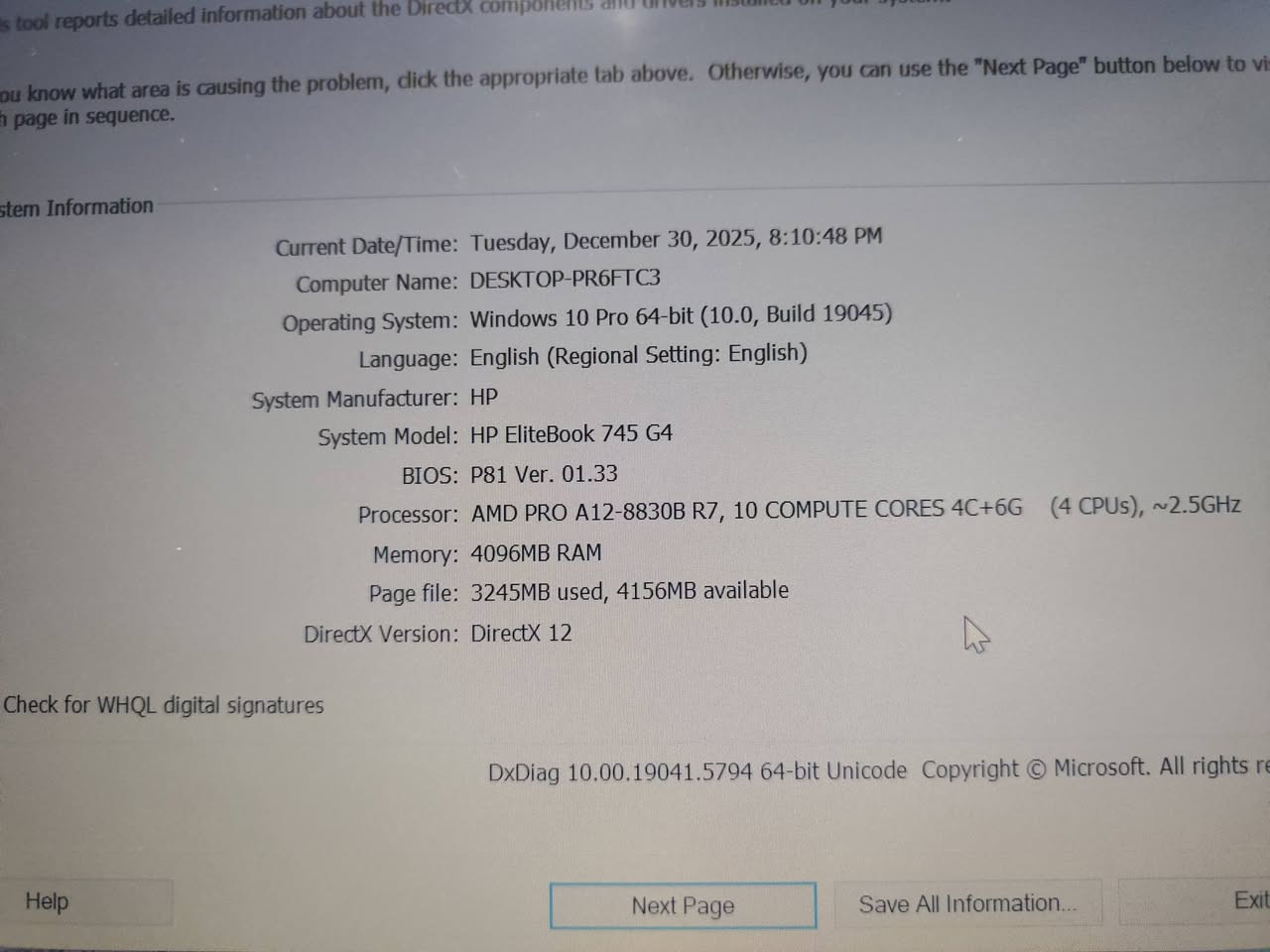 حاسوب hp مواصفات الحاسوب بصور
الرقم *********** سعر 150 بي مجال
