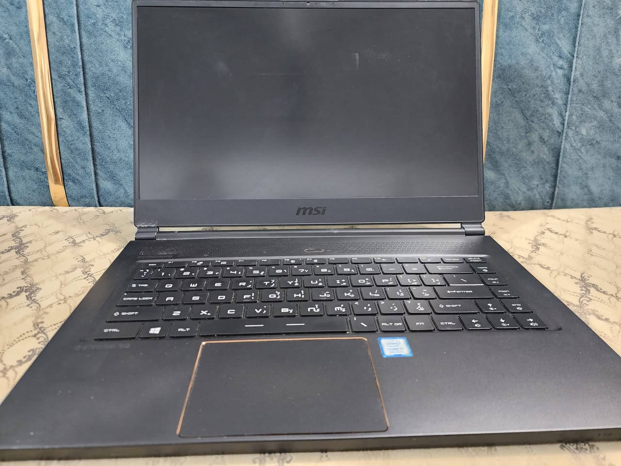 السلام عليكم
لابتوب MSI GS65 STEALTH للبيع
الابتوب نضافه 90% شغال مابي اي مشكله 
المواصفات
المعالج CORE I7 8750H 
كرت الشاشه GTX 1070 8G 
الرام 32G DDR4
الهارد SSD M.2 NVME 1TB
ويا شاحنته وماوس 
السعر 725 الف بي مجال بسيط 
مكاني بغداد توصيل موجود


**إذا كنت صاحب هذا الإعلان وتريد حذفه لأي سبب، رجاءا أرسل رسالة إلى الدعم الفني**