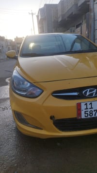اكسنت موديل 2013 محرك 1600 ضرر جاملغين خلفيات فقط بدون دواخل لغود شواص...