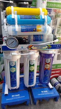 💧 الفيتنامي وصل  منظومة RO فيتنامي أصلي 7 مراحل – Pure Tech 🔹 خزان 15 ...