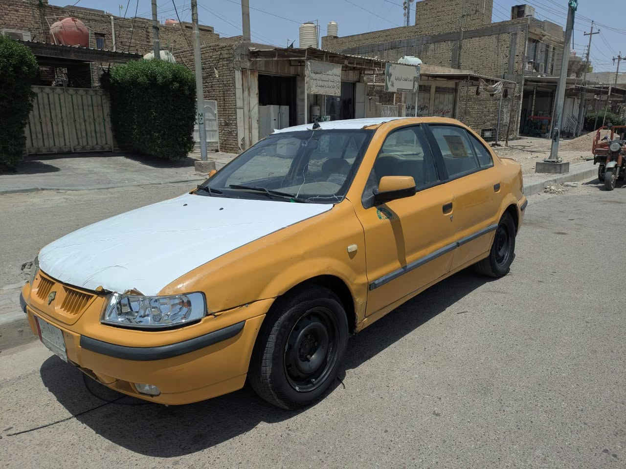 للبيع سمند 12 مكينة وكير مكفولات تبريد شغال 
تخم تايرات
ماصدات جدد 
كهربائيات كله شغاله 
بيه جاملغ مبدل امامي جديد 
عليه غرامه 60 الف
وهيئه 60 الف
حسب الاتفاق 
مكان نهاوند الأولى عل الشارع العام 
السعر. 22. بيه مجال 

الاتصال ***********

