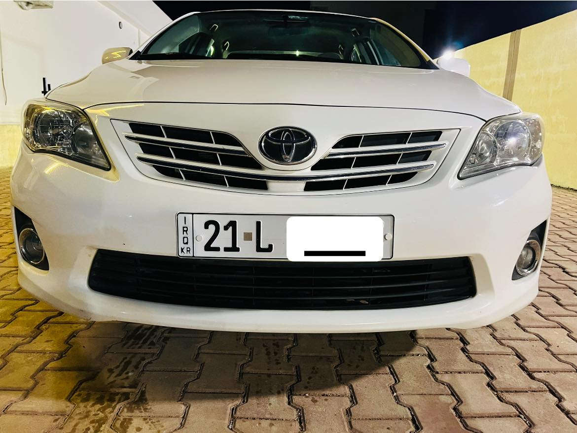 السلام عليكم كورلا 2013 رقم سليمانية سنويه لـ2030 صدر تواير كله جديد ماشيه 100 الف حقيقي الحادث موضح بالصور السعر 128 مكانها قضاء الحويجة الشراي يتصل/***********
