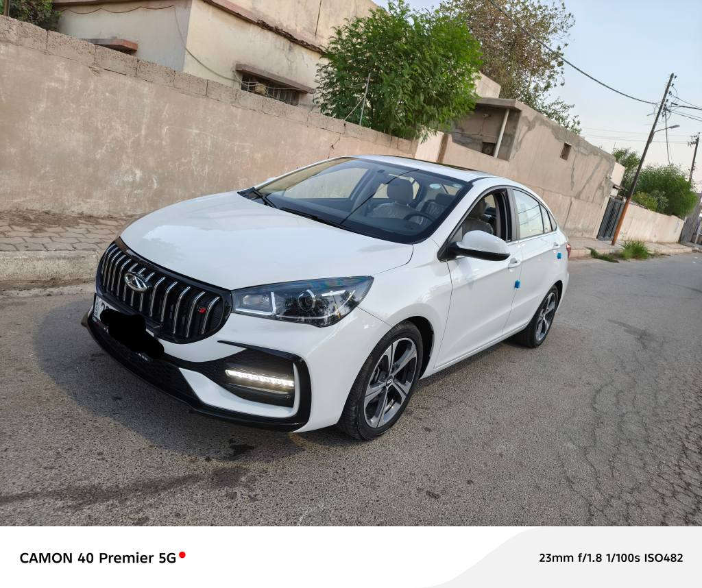 شيري اريزو 5 موديل 2024 فئة lux فول مواصفات اعلى فئة

السيارة اذا تاخذها من الشركة سعرها ويا الرقم ١٣٠$  
اني رايدها ١١٩$ مع مجال بسيط
السيارة صار اقل من سنة من مشترينها من الشركة

• بيها دفتر ضمان ٦ سنوات
*دفتر بانزين
• السنوية باسمي جديدة لل ٢٠٣٠/٣/١ وشرط التحويل بدون وكالة
• الهزة وبراد جديد لل ٢٠٢٧
• رقم اربيل الدولي
•ماشية 11 الف فقط
•تبديلات دهن اثنين على الشركة مجانا 
•سقف بانوراما
• كشن كهرباء

1_اوتو هولد 
 2_مانع انزلاق 
3_كشنات جلد 
4_تحديد سرعة ومثبت سرعة. 
5_اشاير بالمري 
6_مري شفط 
7_قطعتين تبريد 
8_تحكم ستيرن
9_شاشة حجم كبير مع كامرة
10_ كيج  الكتروني (ديجيتال)
11_ هندبريك بصمه
12_كير ٣ وضعيات قيادة اوتو عادي وسبورت
وكومة مواصفات 
13- انذار تنبيه عند السرقة
14- قفل تلقائي عند النسيان
15- اشارة رباعي اوتوماتيك عند ضغط بريك مفاجئ
16_تحكم كشن السائق كهربائي
17-ويل كروم
السيارة بدون اي ضربة ولا رصعة على وضع الشركة بعدها بنايلون مال شركة
المحرك ١٥٠٠ تنفس طبيعي

السيارة مكانها كركوك 
   خابر وتدلل *********** كركوك, العراق
