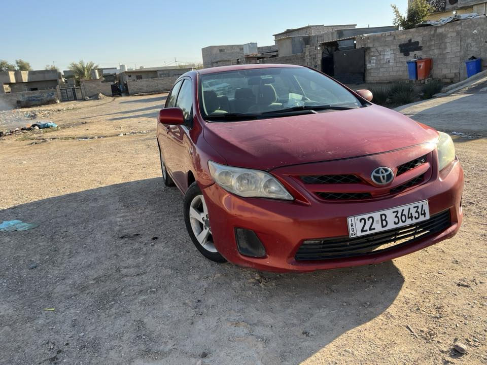 سلام عليكم كورلاه 11 الى البيع كلين تايتل بيه ملحضات قليله  السنويه الحد 30 رقم ربيل السياره ما نقصهه بريغي واحد سياره كامله وتاخذ شرط التحويل الساره تخم تاير جديد ماشيه 152 على يدي مكاني صلاح الدين  الرقم /*********** السعر 125/وبيهه مجال الى طيبين
