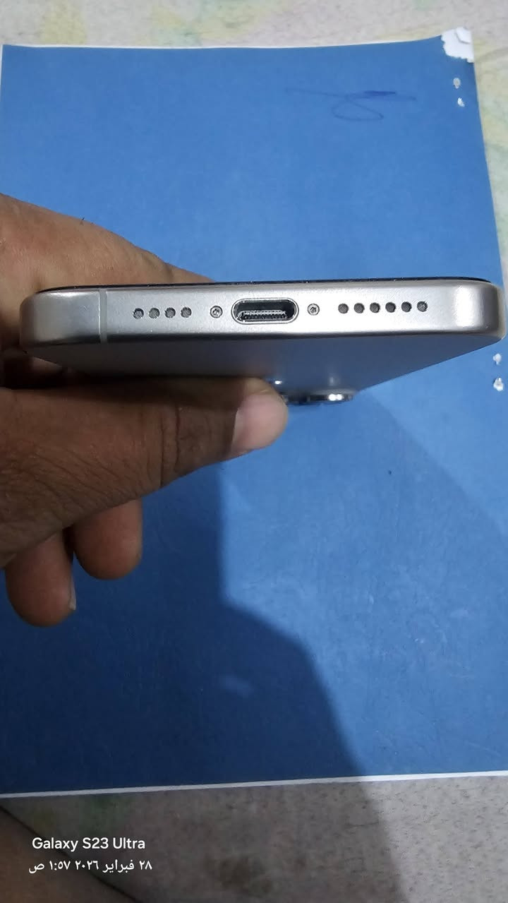 السلام عليكم ايفون 15 برو ماكس جهاز نضيف 🔋87
ذاكره 256 مبدل فقط شاشه..كارتونته وياه والكيبل.. 

رايده ب920 وبيه مجال

مكاني بغداد  متواجد في ساحة اللقاء +الإسكان +الوشاش +المنصور

*********** للاستفسار ***********
