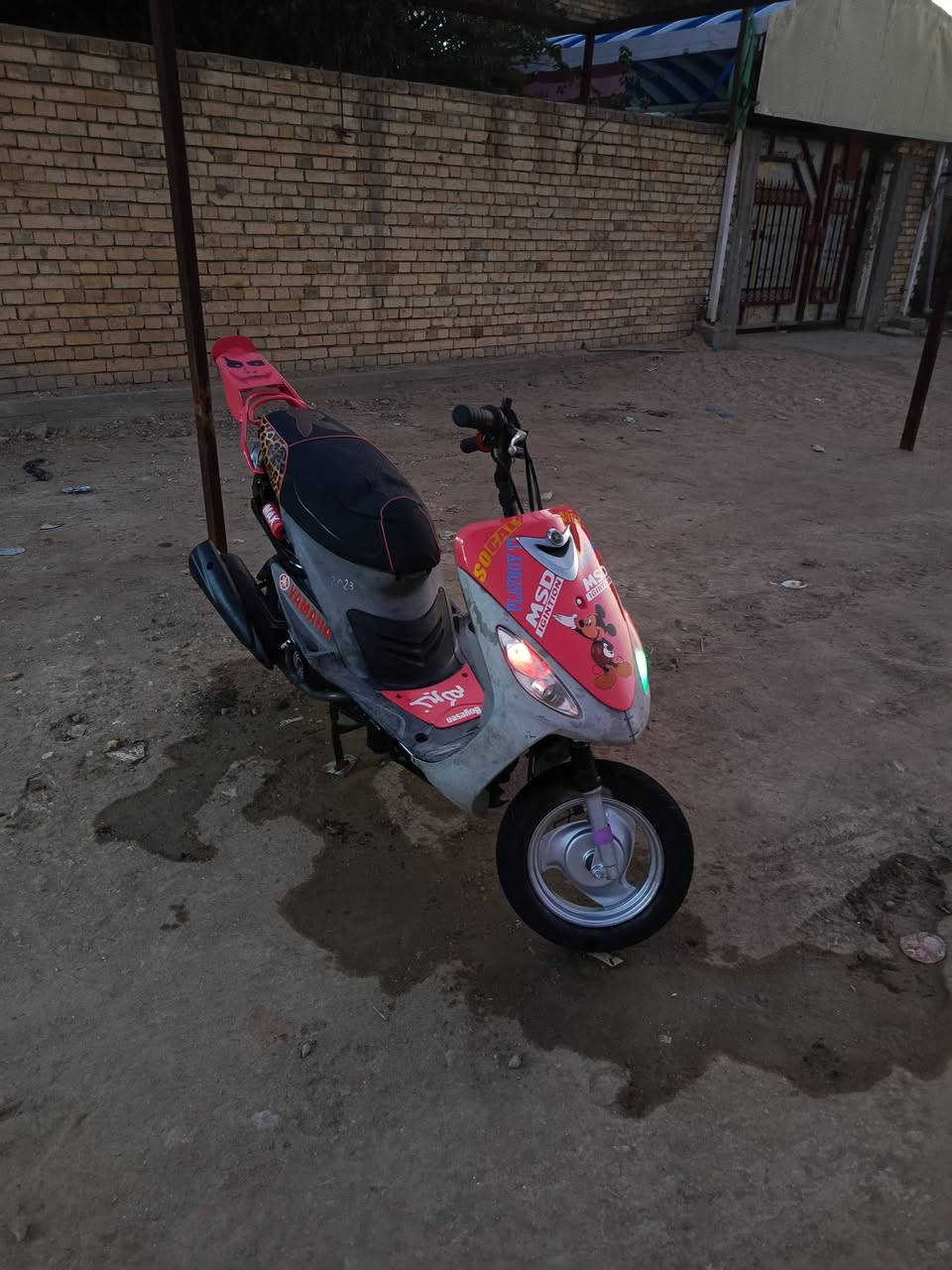 دراجه ماكس منغولي للبيع مكينه 55 المكان سوق الشيوخ كرمه بني سعيد الرقم التلفون *********** وسعر 450 بها مجال قليل
