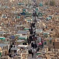 النجف الإشراف • مقبرة وادي السلام • انطلاق قبل الفجر