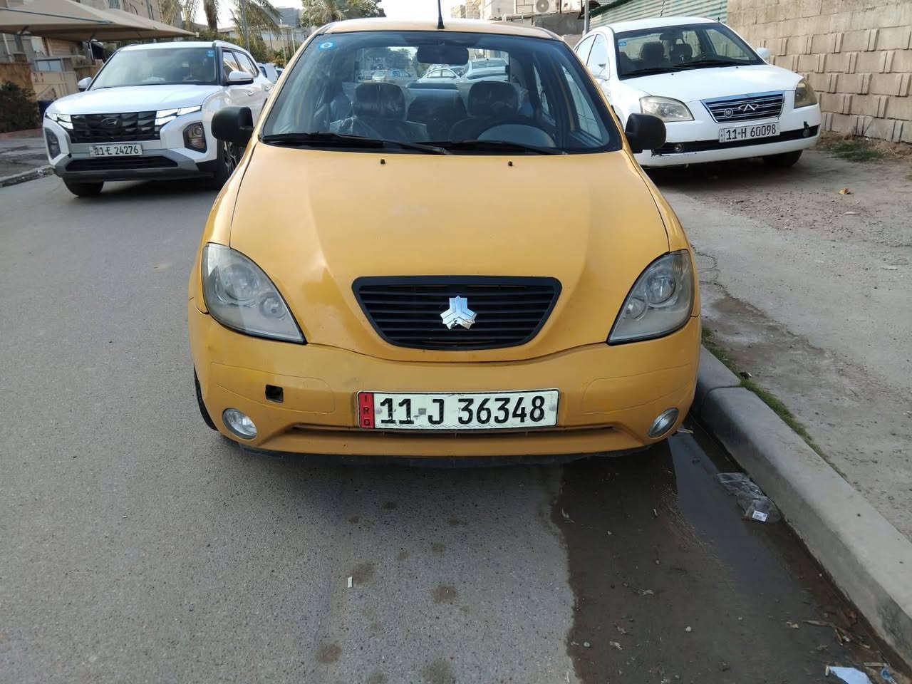 سلام عليكم
طيبه موديل 2015
بغداد بأسمي سنويه 2028
مصفره هيئه وغرامات
مكينه وكير وصدر جيدة جدا 
فقط بيها صبغ  جاملغ خلفي وباب خلفي صفحة السايق 
والجاملغ الامامي بيه بارد 
والهلالات الخلفيه بيها خياس قليل موضح بالصور
سياره ماشيه 62 الف حقيقي
المكان بغداد زيونه
السعر 38
***********
