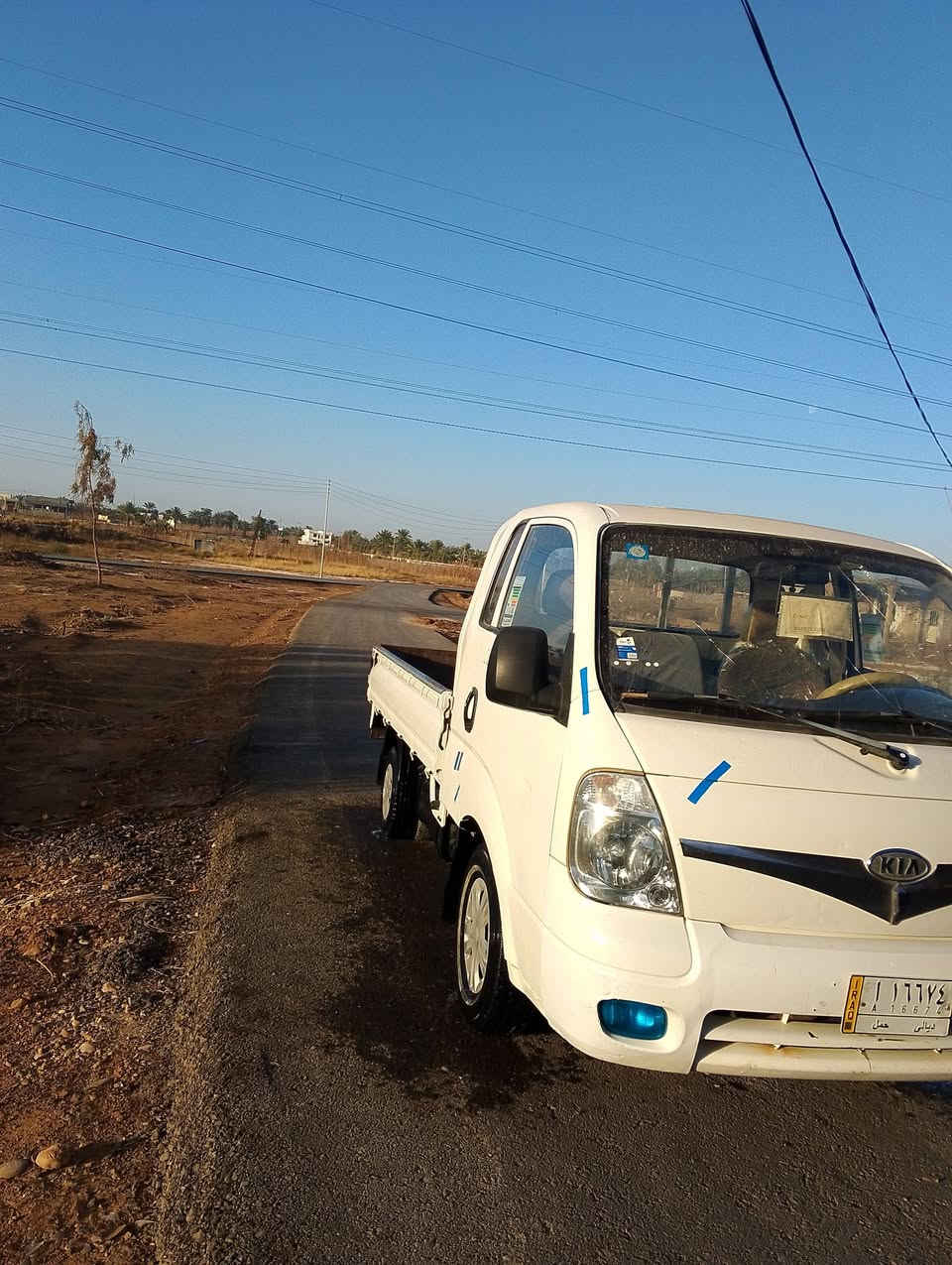 کیه مدیل 2010 کفاله عامه  
من ضربه.من. صبغ سیاره نضیفه مال جناي 
رقم. دیالی. اکسل. وشواصي. کفاله.شرط
 عنوان. دیالی بعقوبه تقاطع القدس.  
رقم.     /***********/

