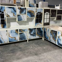 كاونتر ٢٫٥م • سنك ١٫٥م • مرمر المنيوم