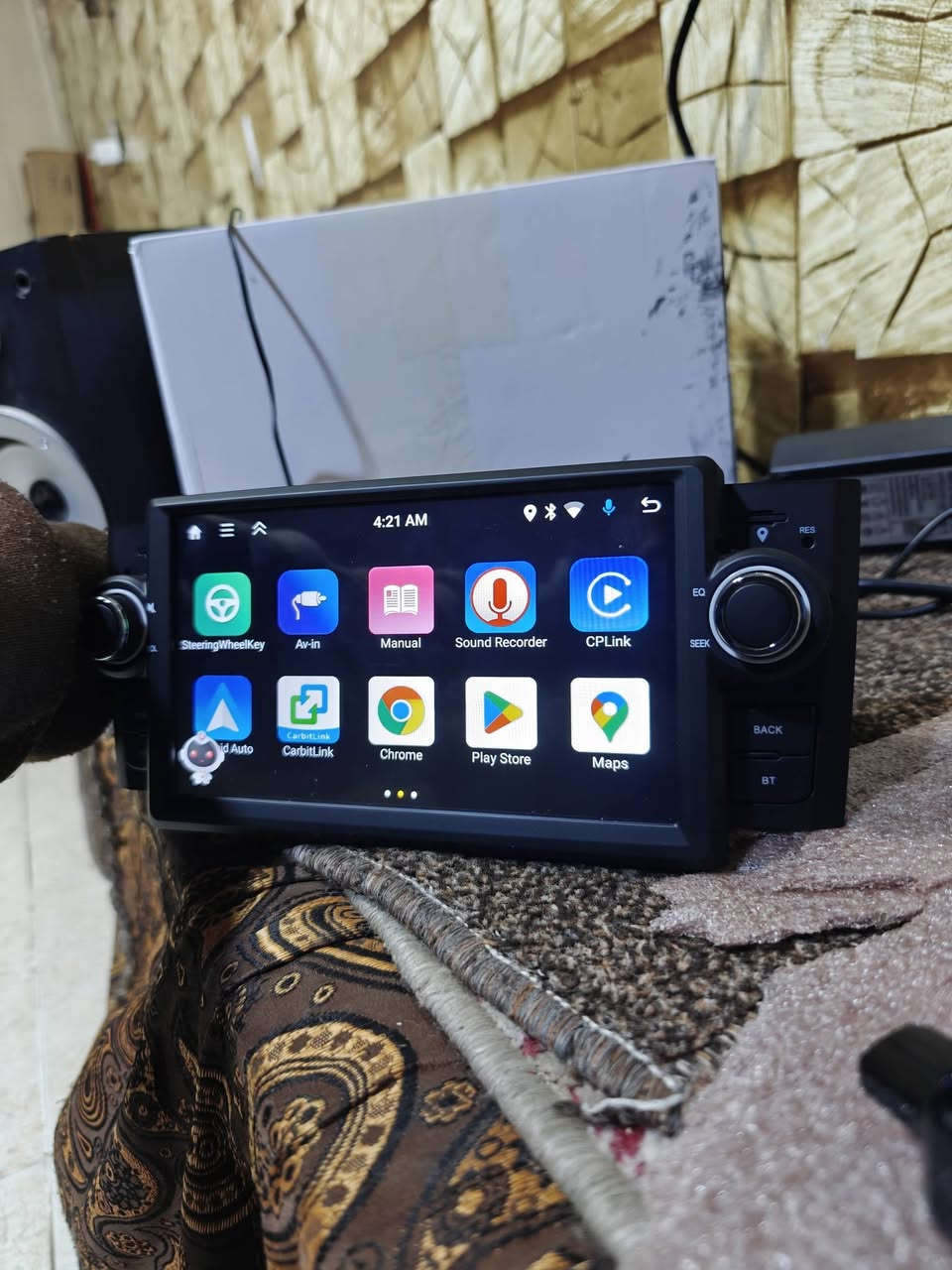 شاشە جوکر ئەندرۆید وای فای
فوول مواصفات+کامیرا+یوتوب+وای فای+جی پی ئیس+گۆگڵ+پلی ستوری
جدید  
سعر 60الف 
***********
