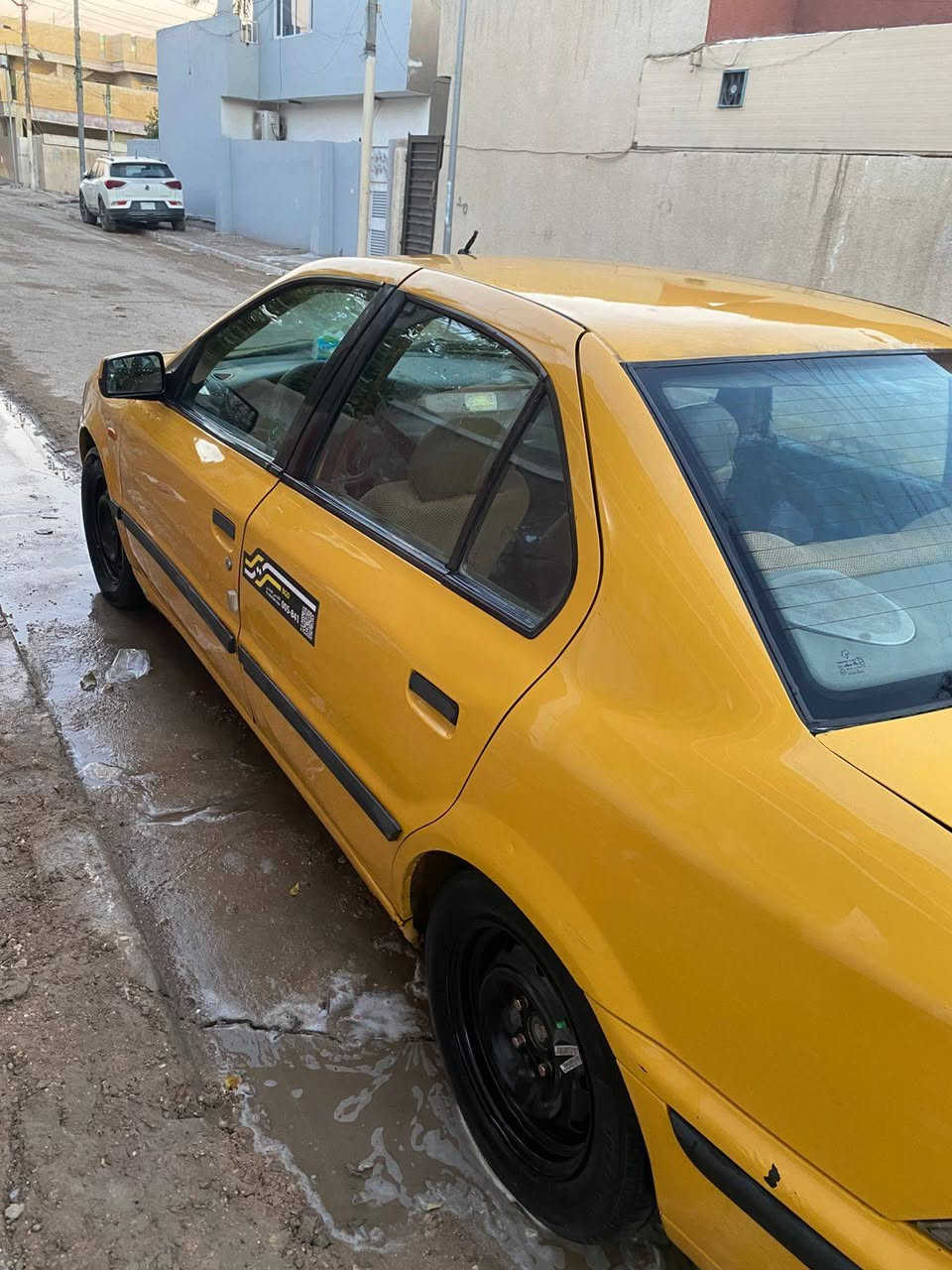 السلام عليكم سياره سمند موديل 11 سياره بسمي مصفره هيئه وغرامات مابيه ضربه سياره جاهز بس المكينه بيها خيط تبخير السعر 35 بيها مجال العنوان بغداد حي العامل
الرقم ***********
