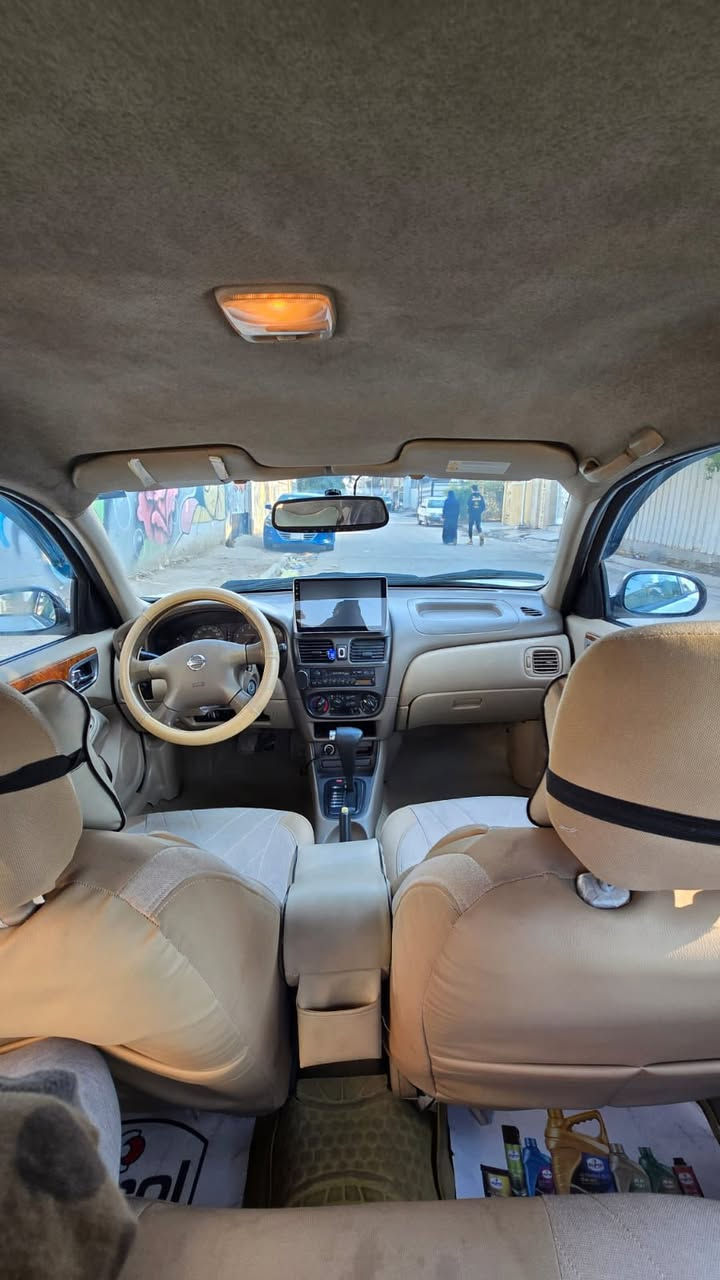 سلام عليكم نيسان سني ياباني اصلي ٢٠٠٩ سيارة ربع متصرف عليها صدر خلفي امامي تخم دبلات تخم تايرات غرفتها كلها جديده من دوشمه وبطاين بوب شاشه كار بلي كامره HD منظومه غاز عليها مكفوله من اللغد والشواصي بيها قطع صبغ السياره بدون ضربه مكانها بغداد /الشعب 
***********
***********
غير متواجد ع الفيس سعرها ٩٩ وبيها مجال قليل للشراي
