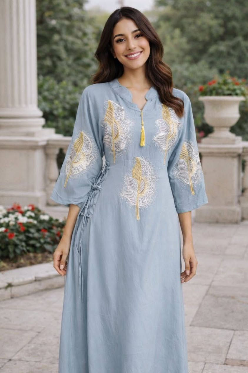 دشداشه نسائي دبل كلوش

 تطريز و ستراس حراري  😍

الخامة: كشمير ايطالي اصلي 💯

القياسات: من 2XL الى 5Xl  

السعر: 12 ألف
 
مع عرض التوصيل: 3 لكافه محافظات العراق


**إذا كنت صاحب هذا الإعلان وتريد حذفه لأي سبب، رجاءا أرسل رسالة إلى الدعم الفني**