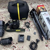 نيكون D7100 • عدستين 105 و70-300 • نظافة ٩٥%