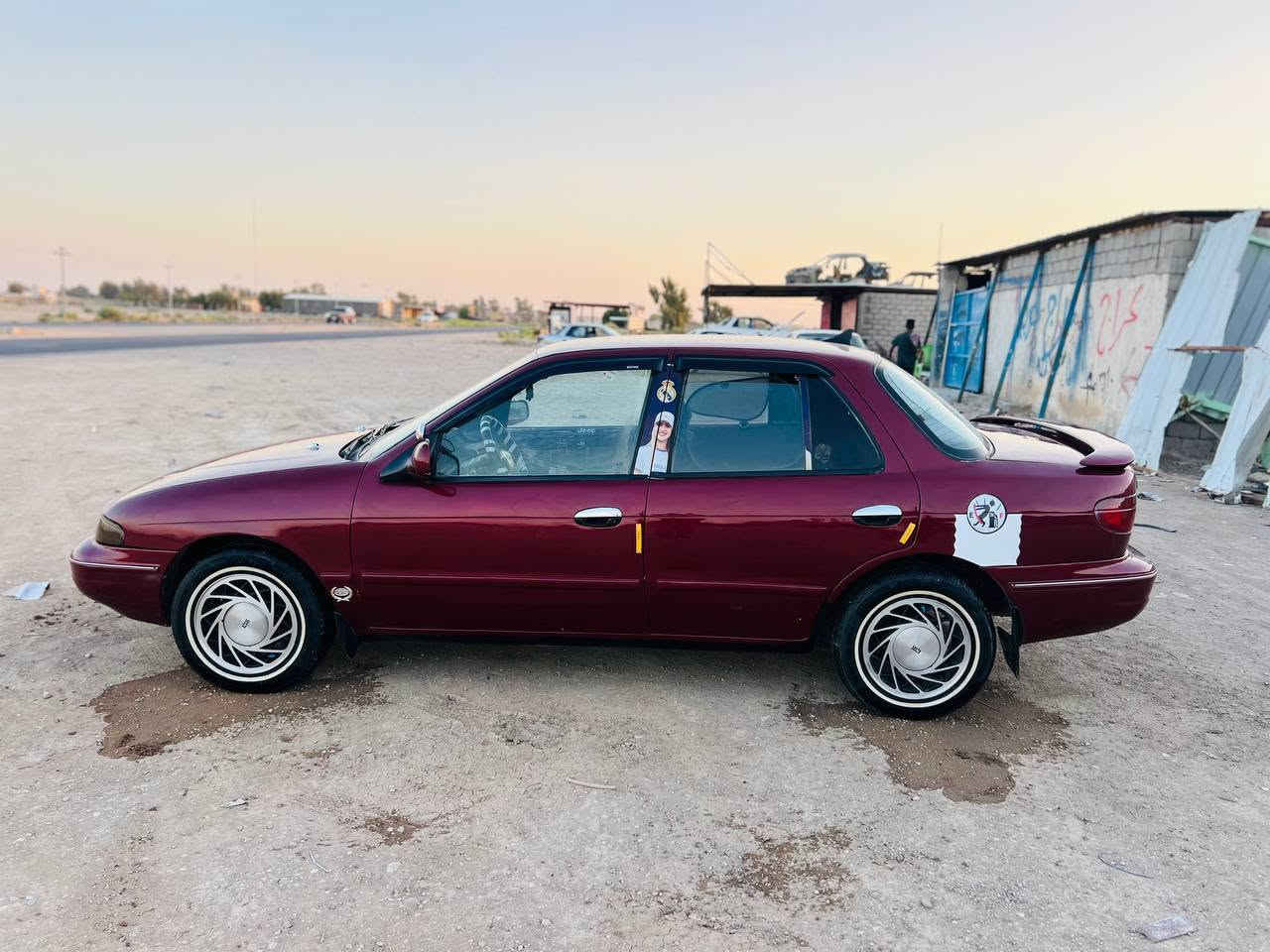 ((مكلف بل نشر)) 
للبيع 
كياا سيفيا 
موديل 94
رقم بغداد دولي 
كيــر عـــادي 
مكينه مفتوح  
مشروع وطني 
كير مكينه حداديه 
كهربائيات كلها شغاله 
تخم تاير جديد 
صدر امامي خلفي جديد
صـــبــغ لـلــجمـالـيه  
مكفوله من الضربه والكص  
السعر 33  وبيها مجال
المكان : بابل
الاستفسار 
‏***********
