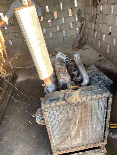 مولد فيات للبيع راس توليد 50 كيفي لا صرف لا بخار ***********
