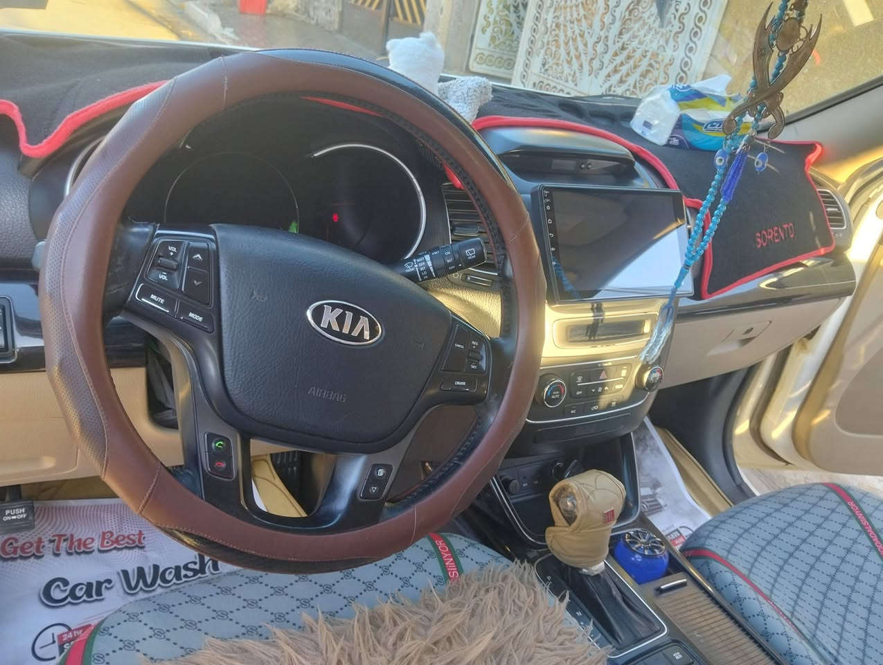 سورنتو 14 بغداد باسمي مكينه 4سلندر خليجي كفاله عامه تخم تاير بالباكيت مكينه كير خير من الله صدر جديد كلش 7راكب 3قطع تبريد السعر 185بيها مجال بسيط للشراي       هذا رقمي *********** أبو شمس
