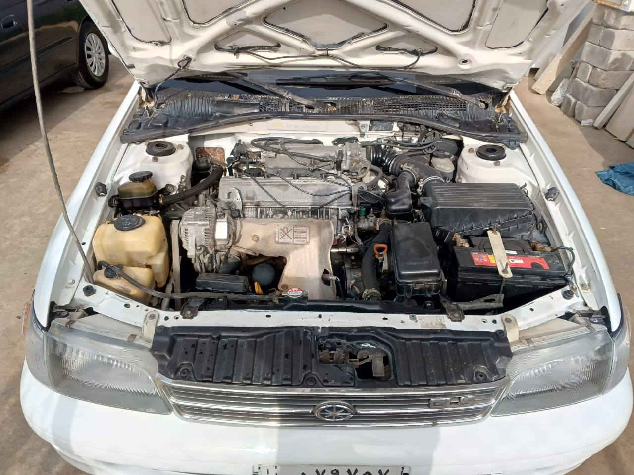 فرخ بطه للبيع
موديل (93)
مكينه ابو كف شرط تبريد ثلج 
طخم ورا كدام كلو نضيف 
تايات باتري نضاف ويل كب اصلي
صبغ بيها ٣ قطع وسياره شوف العين بعد احلى 

السعر (55) وبيها مجال 
استفسار ع رقم (***********)
عنوان موصل حي الشيماء
(شرط التحويل )
