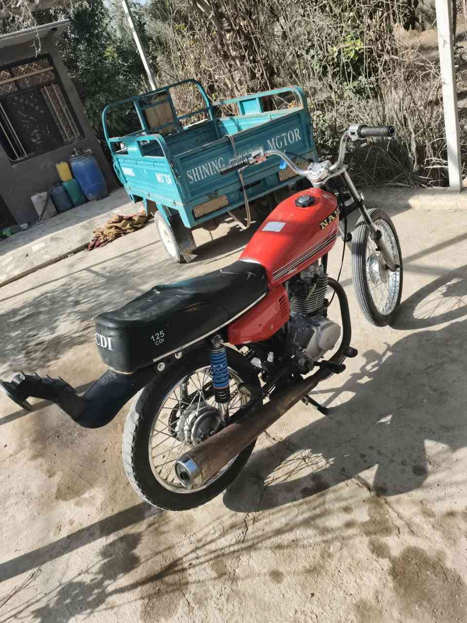 نامه شلامجه كلك بيها بليته ورقم شاصي مكينه ناعمه شلعه ومعدل دراجه مكفوله كلشي مانقصها 325 بيها مجال لشراي ***********
