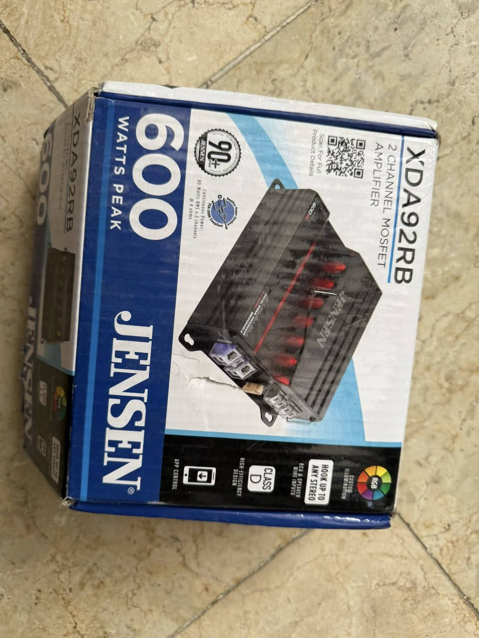 امبلي فاير جينسون امريكي 🇺🇸
2چنل 600 واط 80 ارمس على ال4 اوم 
120 ارمس على 2 اوم البرج 240 ارمس تكدر تشغل عليه ساب بي تطبيق تنزله بالموبايل تتحكم بكلشي بي  وفر سعره 100 الف مكاني بغداد الزعفرانية ومتوفر توصيل ***********
