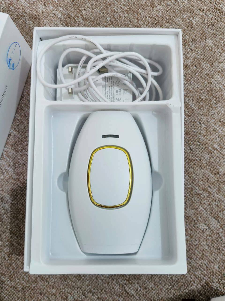 جهاز ليزر منزلي شركة IPL
مستخدم قليل و جديد بالباكيت بي 5 مليون ومضة يعني متنتهي طول العمر  وغراضة ويا كاملة (شاحنة ونظارات) وكرت ضمان موجود من اشتريته بوقتها  ونظافة الجهاز 💯 وتكدرون تبحثون عنه وتشوفو افضل جهاز وكل المشاهير تستخدمة وينطي فرق من اول جلستين 
جبته ب300 وابيعه ب200


**إذا كنت صاحب هذا الإعلان وتريد حذفه لأي سبب، رجاءا أرسل رسالة إلى الدعم الفني**