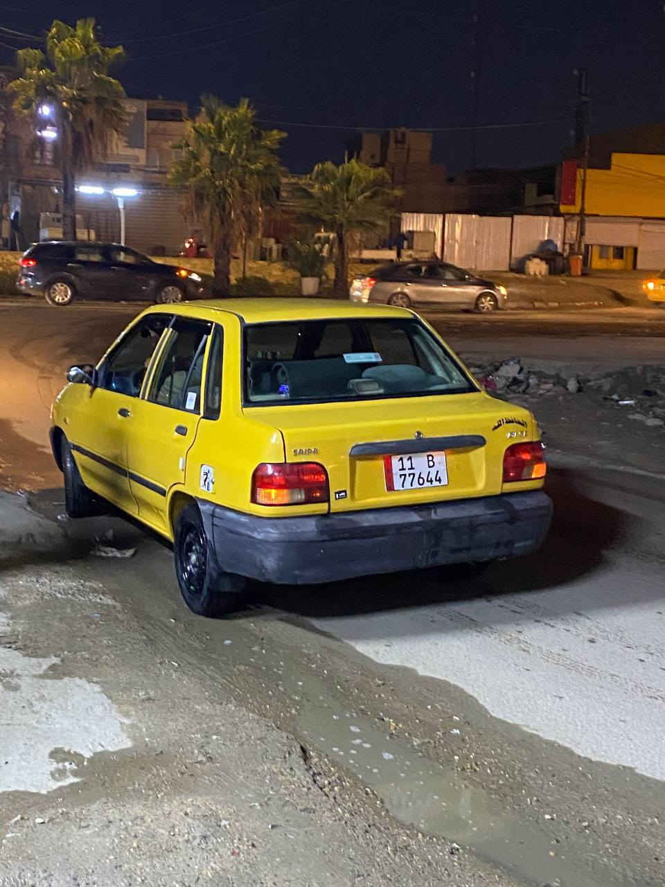 اسلام عليكم موديل ١٣مثل ماموضح بصور مصفره تبريد شغال بس بيهه شاصي من جهت السايق مفطور *********** مكانهه بغداد سعر 33
