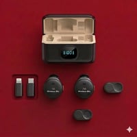 مايك لاسلكي • صوت نقي • بطارية قوية