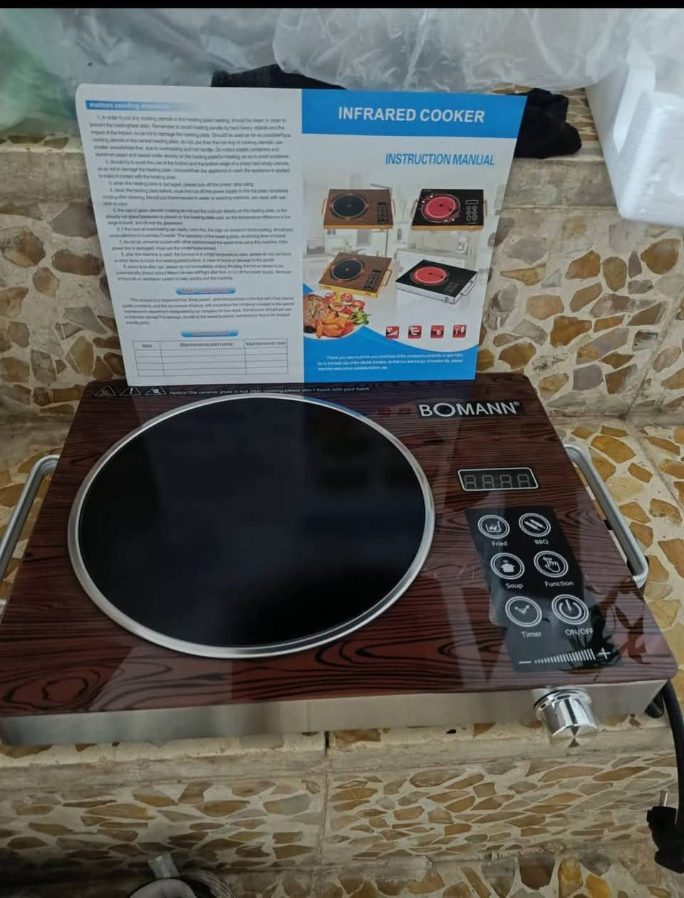 طباخ كهربائي للبيع من هذا الالماني الاصلي والسعر كلش مناسب السعر 19 الف مكاني موصل حي سومر هذا الرقم اذا ما حصلتني على الرقم تعال خاص. 0788 681 0705
