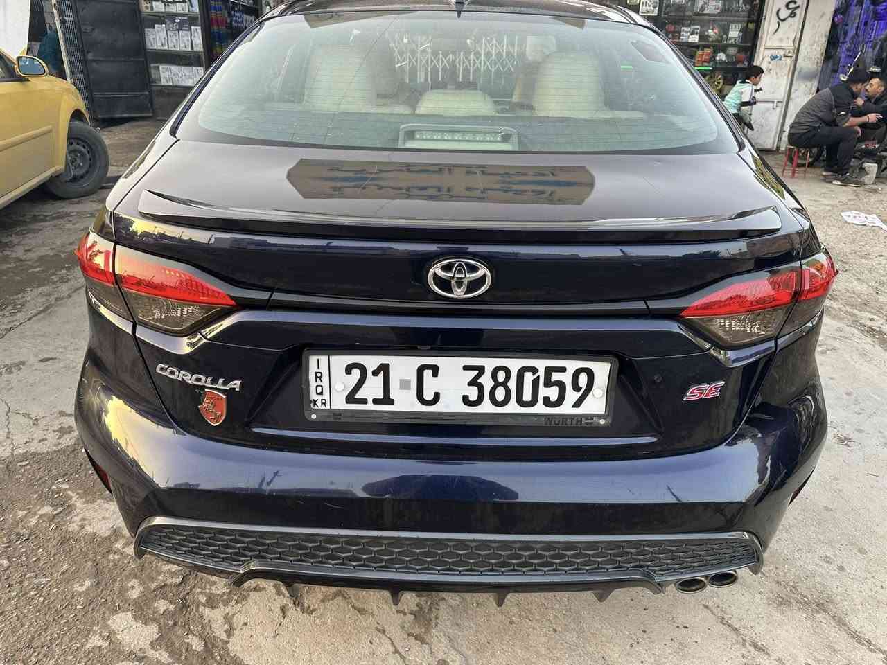 كورلا SE وارد امريكي 2020
رقم سليمانيه الدولي تحويل او وكاله ب اسم عربي 
حادث جاملغ وبنيد جه سايق مبدلات اصليات نفس اللون بدون دواخل ايرباك دركه فقط طاك مرجع سستم
ماشيه 64MI
حجر ورادار كله بلادي ماملعوب بي
كير محرك مكفولات 
صدر امامي خلفي جديد
تخم تايرات جديد
تبريد تدفئه كله شغال وبلادي
وكهربائياته كله شغاله
داخل ابيض ملكي جلد
شاشه كبيره وتحكم ستيرن جهتين ويل كب حجم كبير 
اوتو هولد هاند بريك بصمه
مكاني بغداد العامريه 
السعر 132 وبي مجال 
***********
