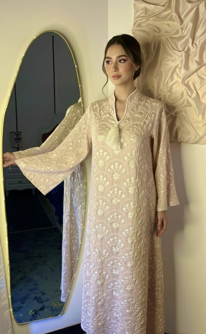 💫كولكشن 2026 💫من ياقوت ⚜️🔺🔻دراعة خليجي قماش مزخرف جودة ممتازة مبطن اللون سمائي مع اللون الوردي الفاتح قياسات .⚜️
للحجز ***********
