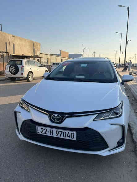 سلام عليكم
كورلا 2024 خليجي بانزين  ضمان شركة ساز 
رقم أربيل
 ماشيه 40 ألــف كيلو 
مواصفاتها 
-فتحه سقف
-محرك 1800
-بصمة ابواب استشعار 
-حساس امامي خلفي 
-بروجكتر 
-تحكمات ستيرن جهتين
-شاشه ديجتال 
-كاميرا 
-صندوق بصمه 
-تبريد قطعتين 
-اشاير بالمري 
-مري شفط كهرباء
-نظامين قيادة sport و normal
-نظام Eco لتقليل صرف البنزين 
-مكفوله كفاله عامه السياره بأسمي تحويل مباشر
السعر 192 بيها مجال بسيط
***********

