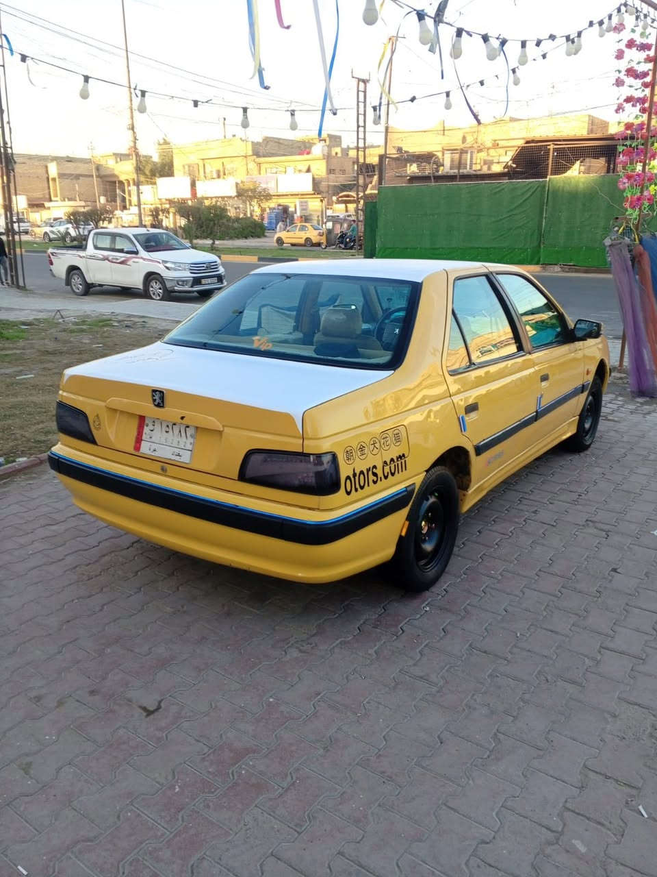 السلام عليكم بيجو بارص مديل 2014 
مكينه وكيرمكفولات تخم تاير صدر جديد
تبريد ثلج كهربائيات جديده سياره جاهزه
اب اسمي تحويل ثاني يوم  مكاني بغداد الكماليه
السعر 42 ورقه
رقمي ***********
