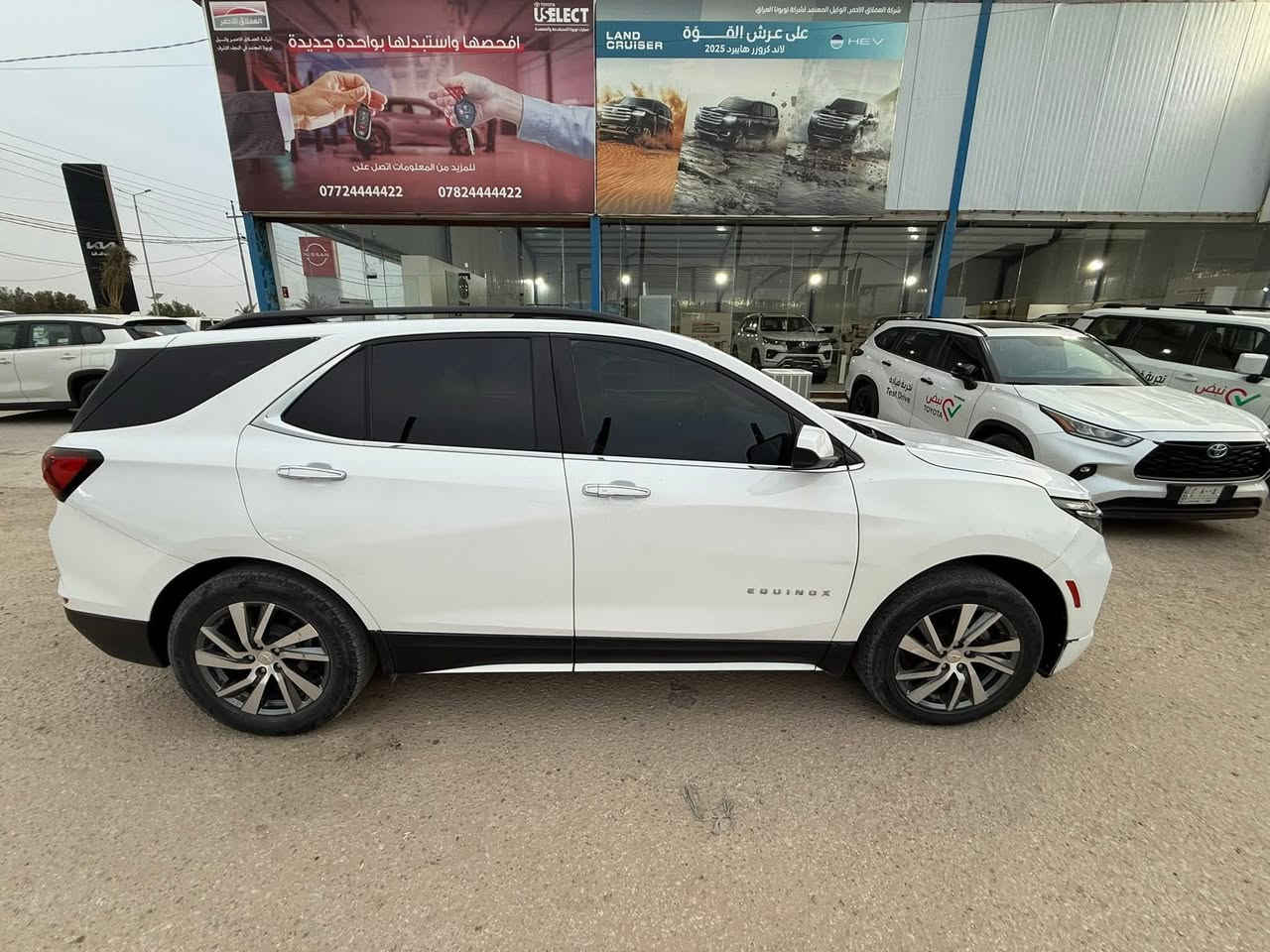 شوفرليت اكونكس 2022 فور ويل
حادثها جاملغ صبغ 

بدون ايرباك 

رقم نجف باسمي 

مواصفات السيارة 

بنوراما 

تشغيل عن بعد 

جنطة كهرباء 

رادار امامي 

رادار جانبي 

حساسات امامي خلفي

ماشيه 30 الف 

سعرها 177 ورقة وبيها مجال بسيط
***********
